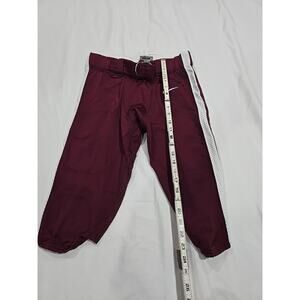 Nike Vapor Pro Maroon & White Football Pants Men's Medium CI3771-670 NWT